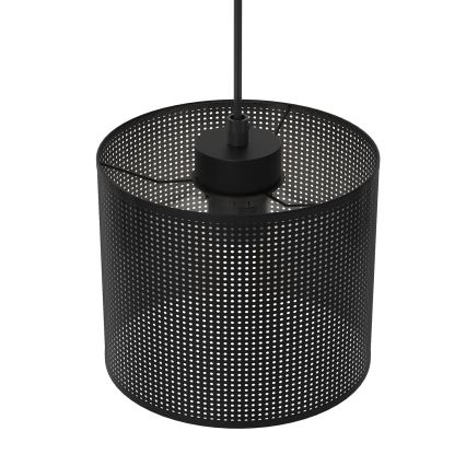 Lustra ar auklu LOFT SHADE 5xE27/60W/230V melna