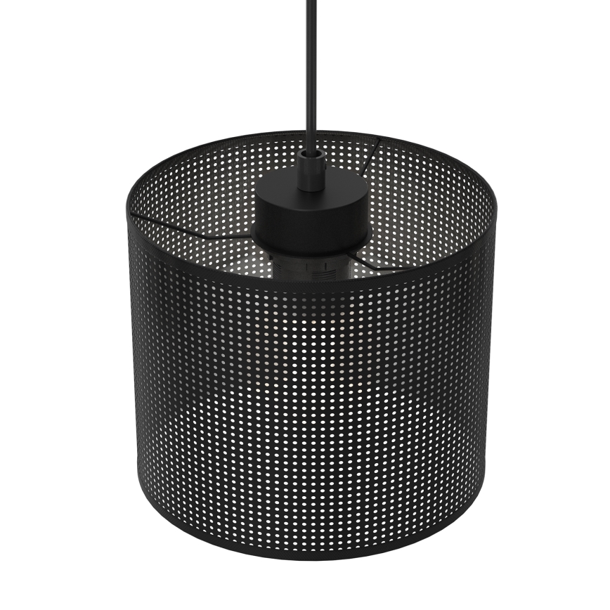 Lustra ar auklu LOFT SHADE 5xE27/60W/230V melna