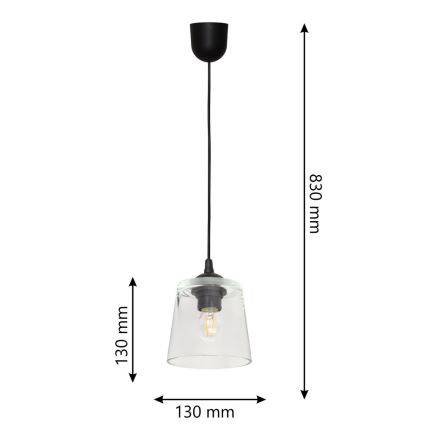 Lustra ar auklu LUCEA 1xE27/15W/230V