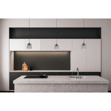Lustra ar auklu LUCEA 1xE27/15W/230V