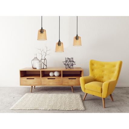 Lustra ar auklu LUCEA 1xE27/15W/230V