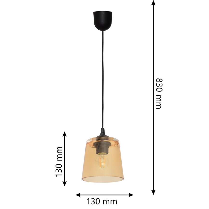 Lustra ar auklu LUCEA 1xE27/15W/230V