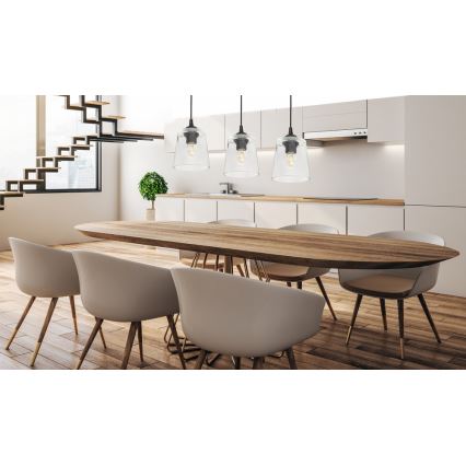 Lustra ar auklu LUCEA 3xE27/15W/230V