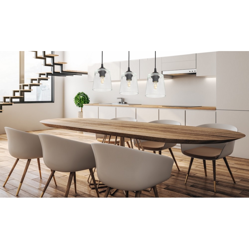 Lustra ar auklu LUCEA 3xE27/15W/230V