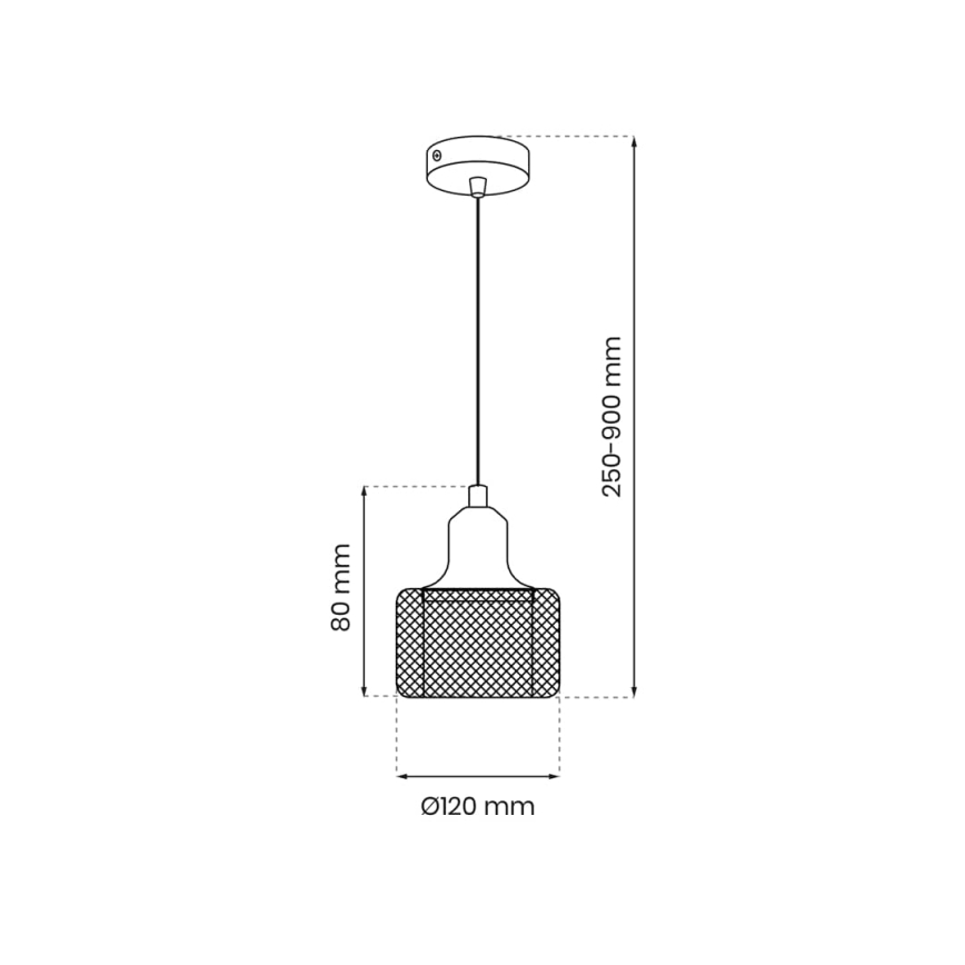 Lustra ar auklu LUMI 1xG9/8W/230V
