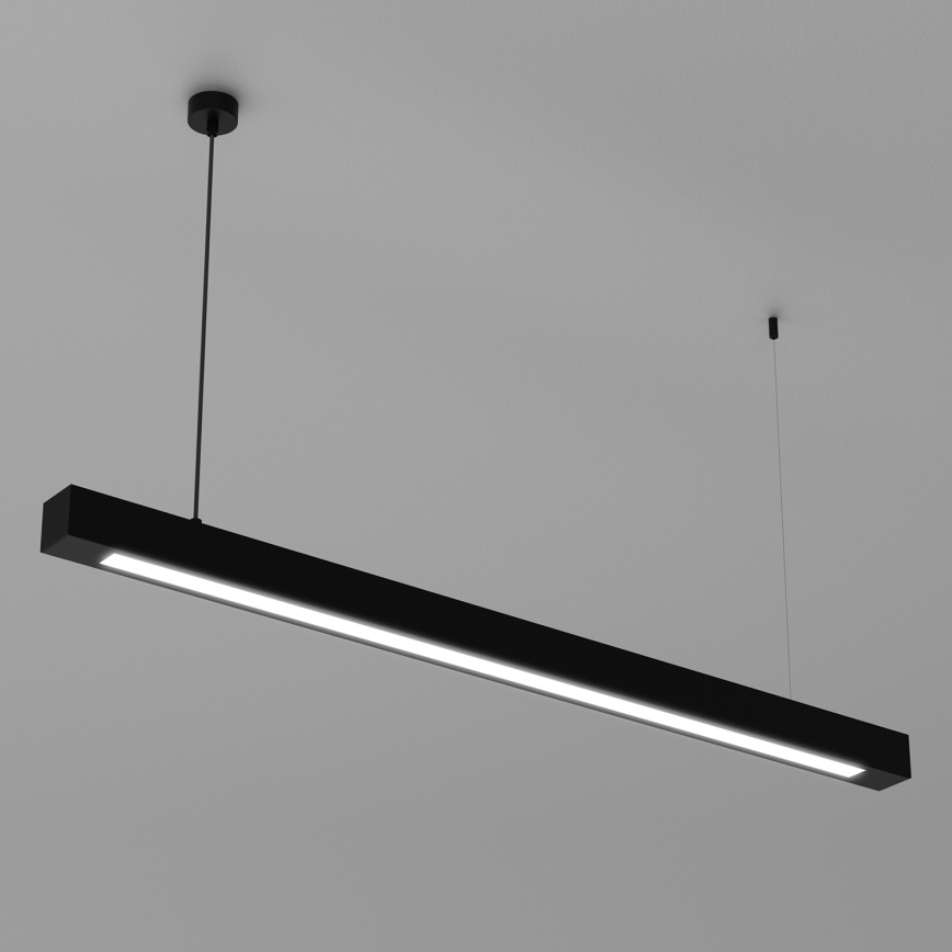 Lustra ar auklu LUNGO T8 1xG13/18W/230V melna