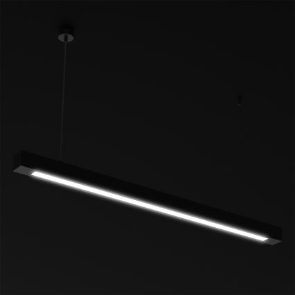 Lustra ar auklu LUNGO T8 1xG13/18W/230V melna