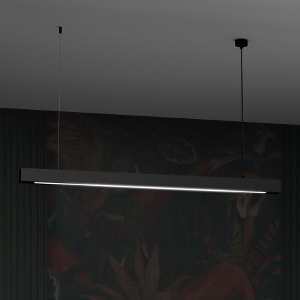 Lustra ar auklu LUNGO T8 1xG13/18W/230V melna