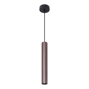 Lustra ar auklu LUNGOMARE 1xGU10/10W/230V matēts hroms