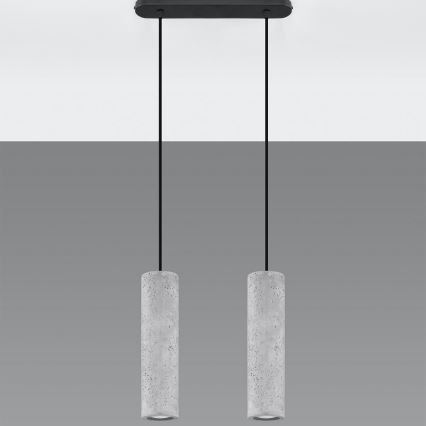 Lustra ar auklu LUVO 2xGU10/40W/230V