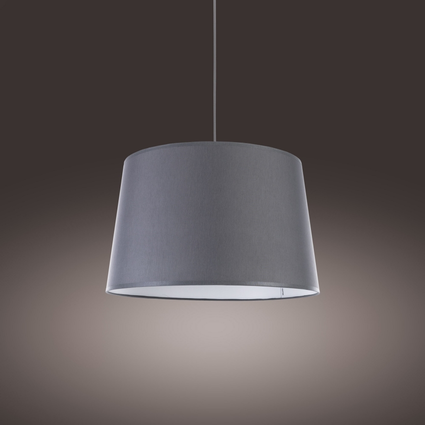 Lustra ar auklu MAJA 1xE27/25W/230V pelēka