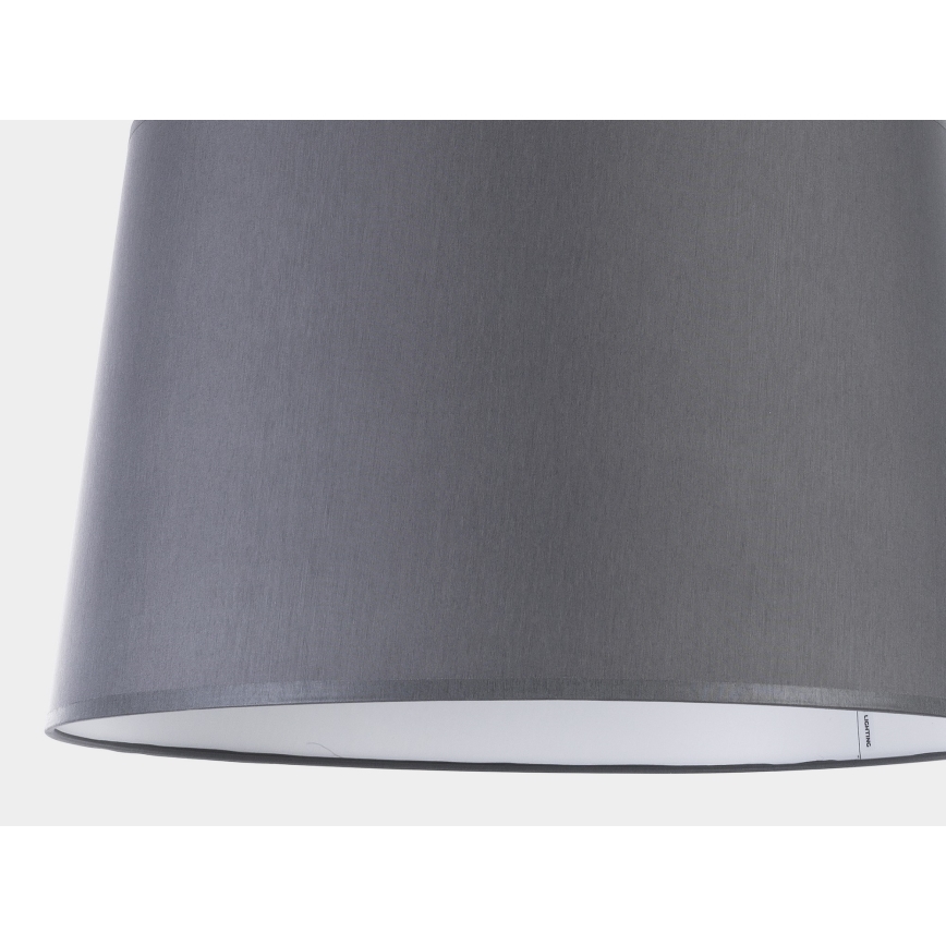 Lustra ar auklu MAJA 1xE27/25W/230V pelēka