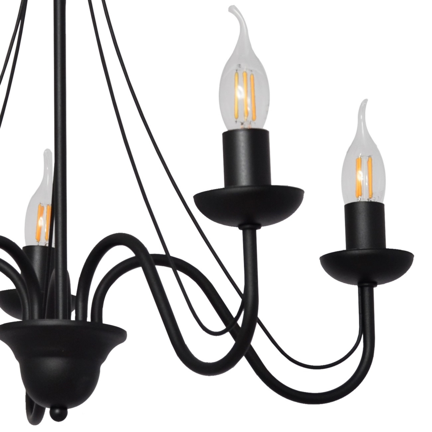 Lustra ar auklu MALBO II 5xE14/10W/230V