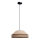 Lustra ar auklu MANISO 1xE27/60W/230V d. 45 cm bēša