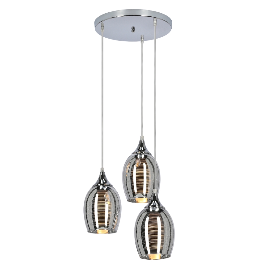 Lustra ar auklu MARINA 3xE27/60W/230V