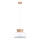 Lustra ar auklu MARION 1xE27/15W/230V d. 29,5 cm balta