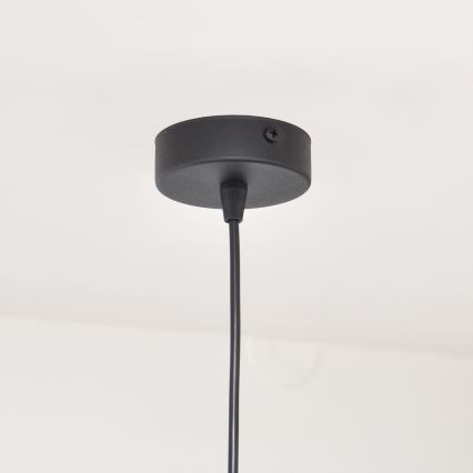 Lustra ar auklu MELODY 1xE27/15W/230V melna