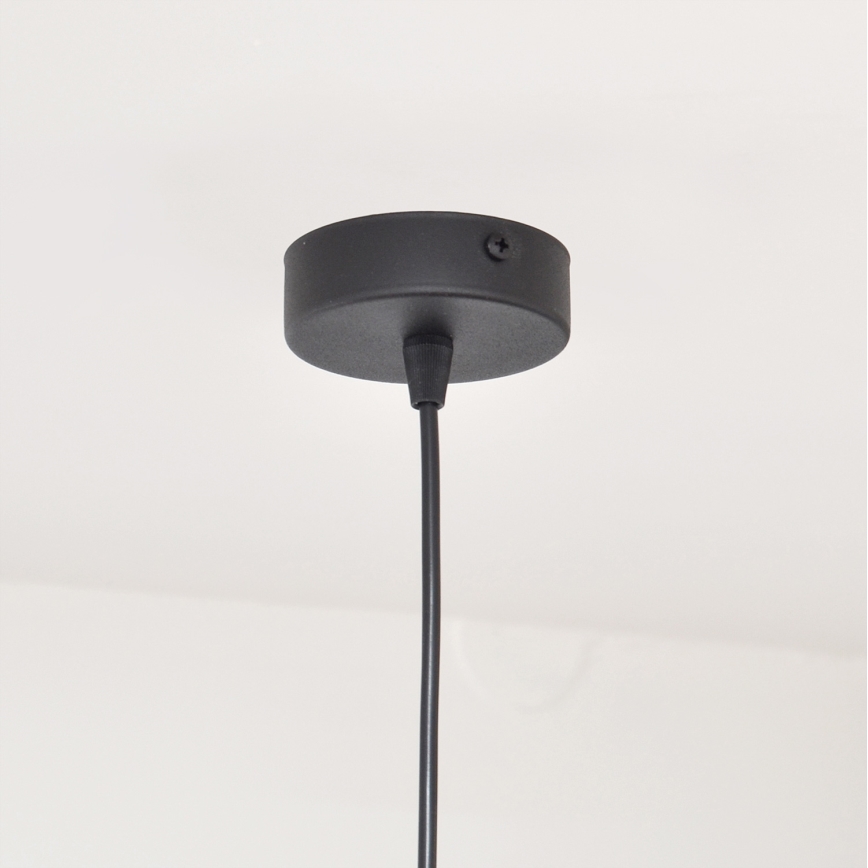 Lustra ar auklu MELODY 1xE27/15W/230V melna