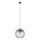 Lustra ar auklu MERCURE 3xE27/15W/230V diametrs 40 cm melna