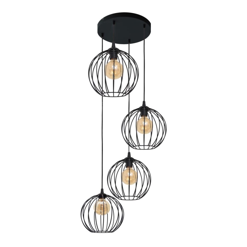 Lustra ar auklu MERCURE 4xE27/15W/230V