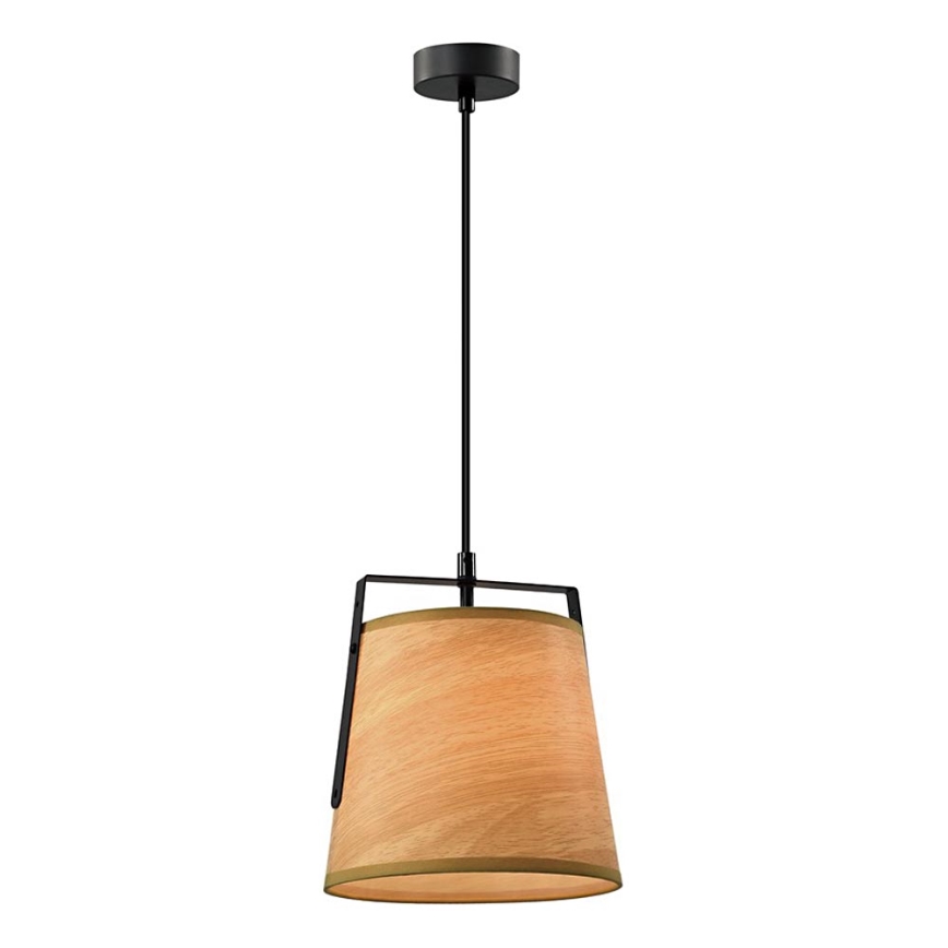 Lustra ar auklu MILBURY 1xE27/40W/230V brūna