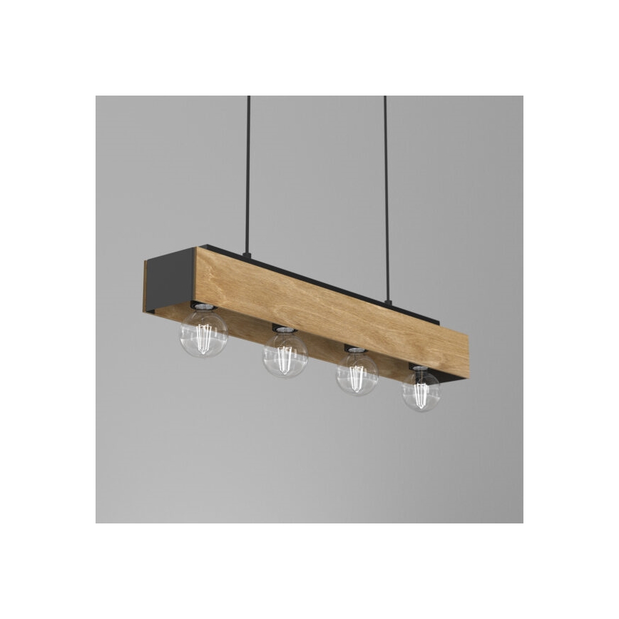 Lustra ar auklu MILUZA 4xE27/15W/230V
