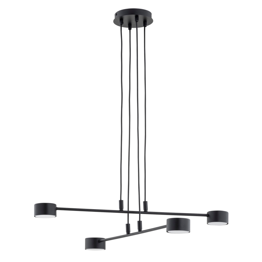 Lustra ar auklu MODUS 4xGX53/12W/230V melna