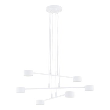 Lustra ar auklu MODUS 6xGX53/10W/230V balta