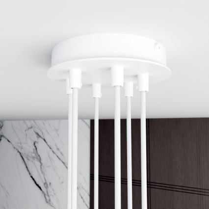 Lustra ar auklu MODUS 6xGX53/10W/230V balta
