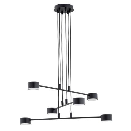 Lustra ar auklu MODUS 6xGX53/10W/230V melna