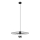 Lustra ar auklu MONTANA 1xE27/15W/230V d. 45 cm melna