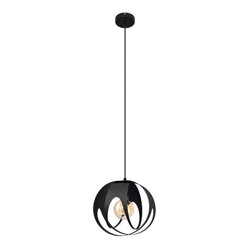 Lustra ar auklu MOONLIGHT 1xE27/15W/230V melna