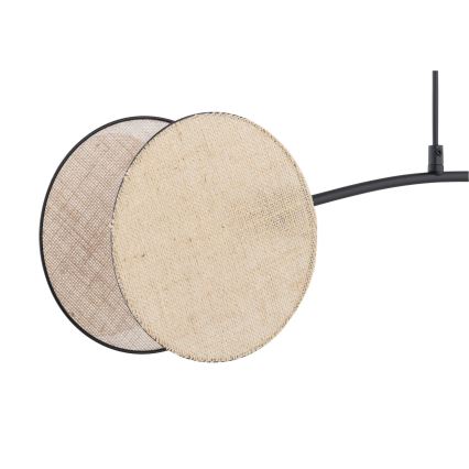 Lustra ar auklu MOTIF 2xE27/15W/230V bēša