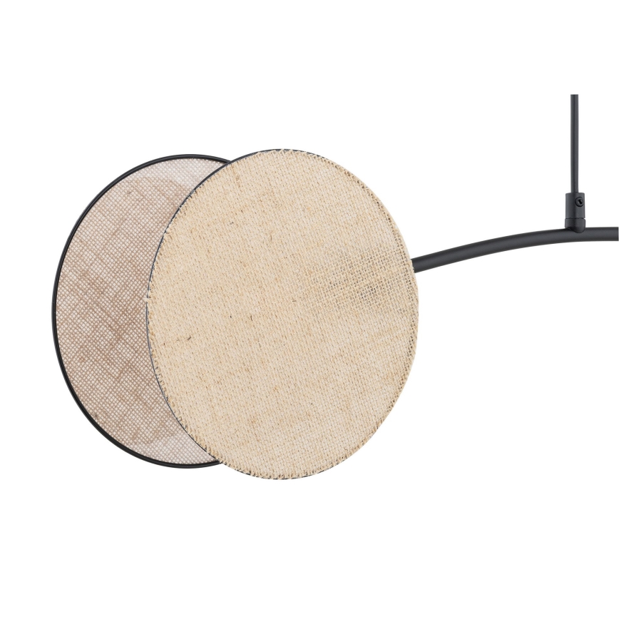 Lustra ar auklu MOTIF 2xE27/15W/230V bēša
