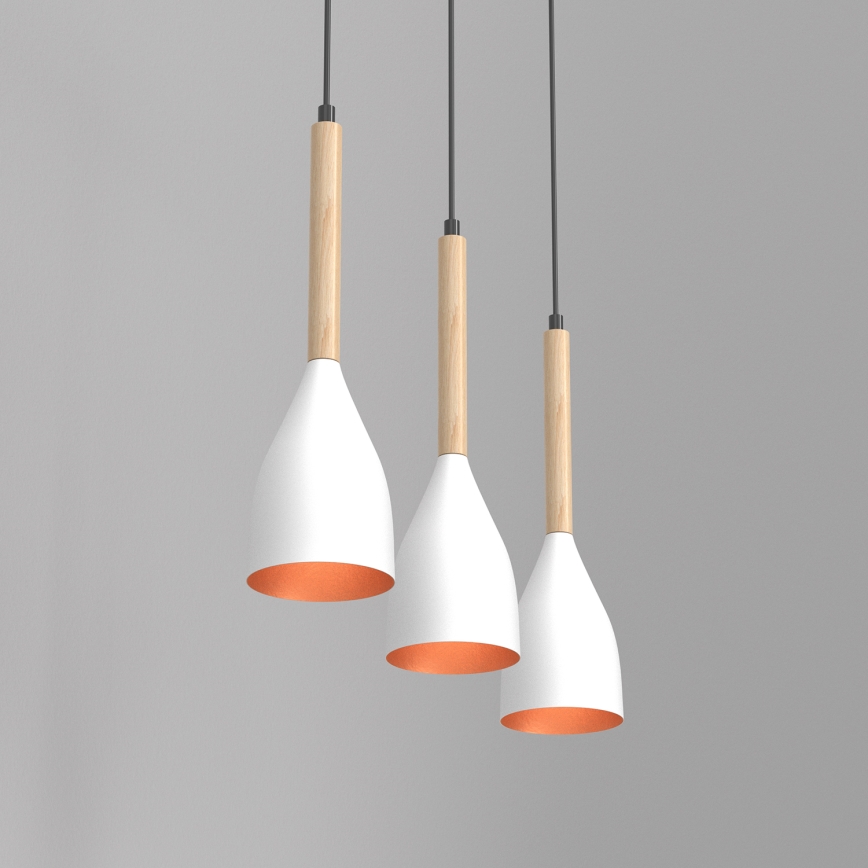 Lustra ar auklu MUZA 3xE27/60W/230V