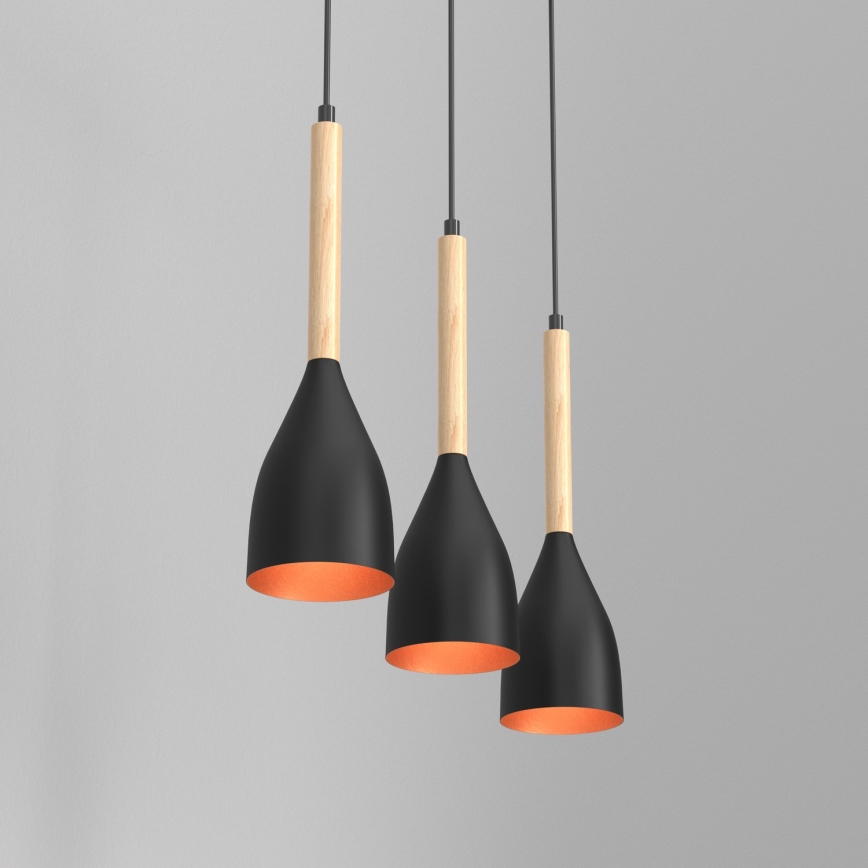 Lustra ar auklu MUZA 3xE27/60W/230V