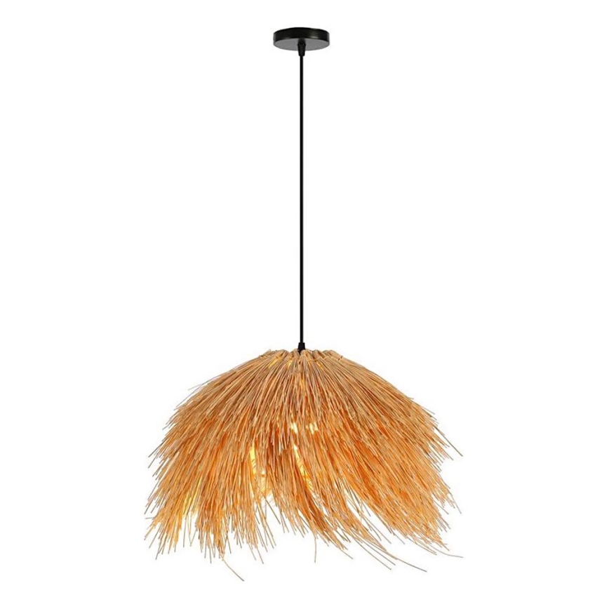 Lustra ar auklu NATURALEZA 1xE27/40W/230V d. 55 cm rotanga