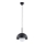 Lustra ar auklu NEON 1xE14/10W/230V melna