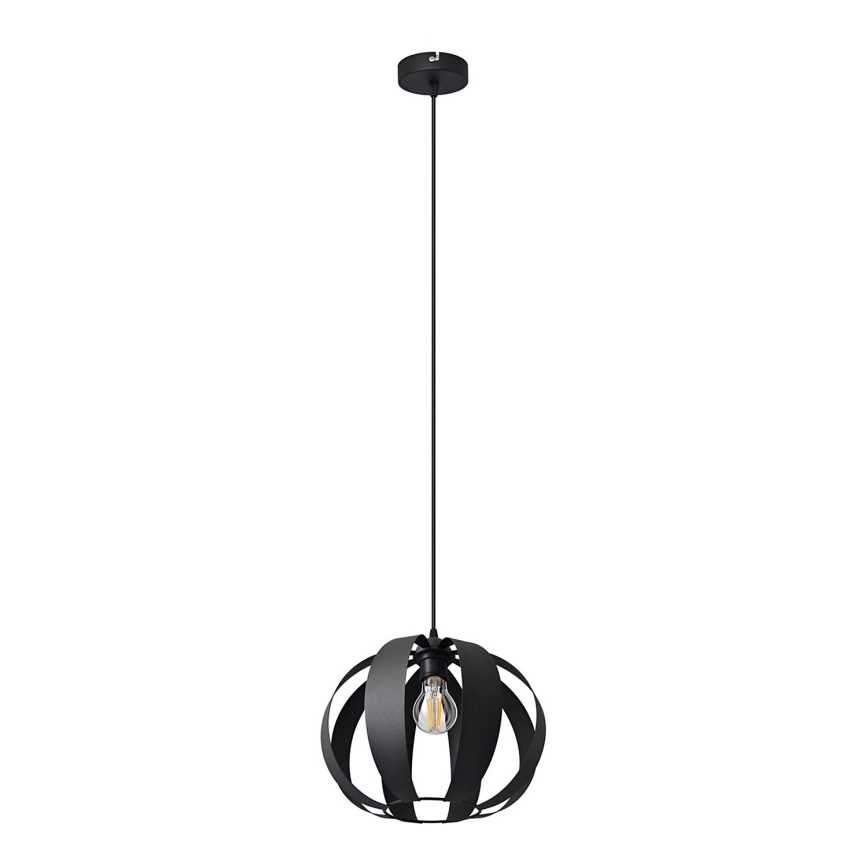 Lustra ar auklu NEWTON 1xE27/15W/230V melna