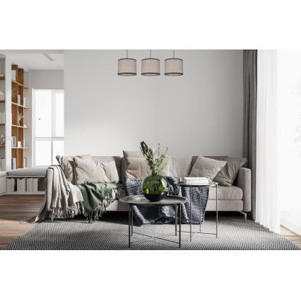 Lustra ar auklu NEXO 3xE27/60W/230V