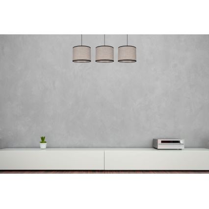 Lustra ar auklu NEXO 3xE27/60W/230V