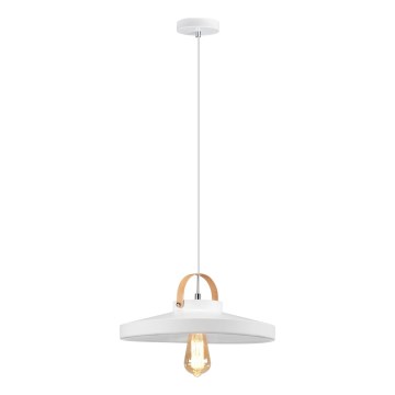 Lustra ar auklu NEXT 1xE27/60W/230V balta