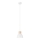 Lustra ar auklu NICO 1xE27/60W/230V balta
