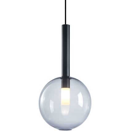 Lustra ar auklu NIKO 1xG9/9W/230V d. 20 cm melna