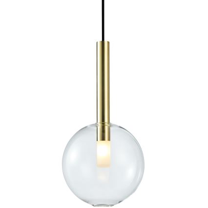 Lustra ar auklu NIKO 1xG9/9W/230V d. 20 cm zelta
