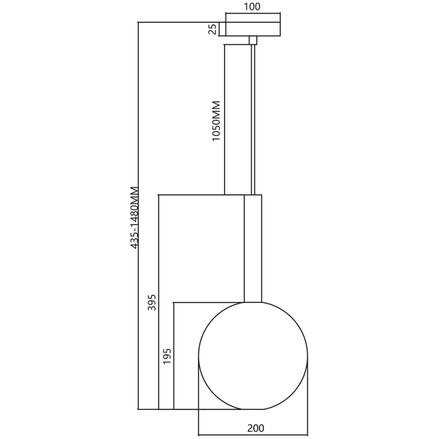 Lustra ar auklu NIKO 1xG9/9W/230V d. 20 cm zelta