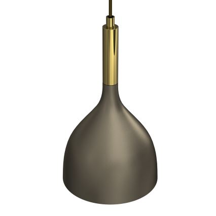 Lustra ar auklu NOAK 1xE27/15W/230V misiņš/zelta