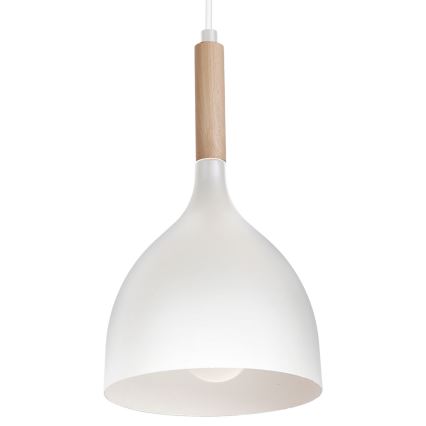 Lustra ar auklu NOAK WOOD 1xE27/60W/230V