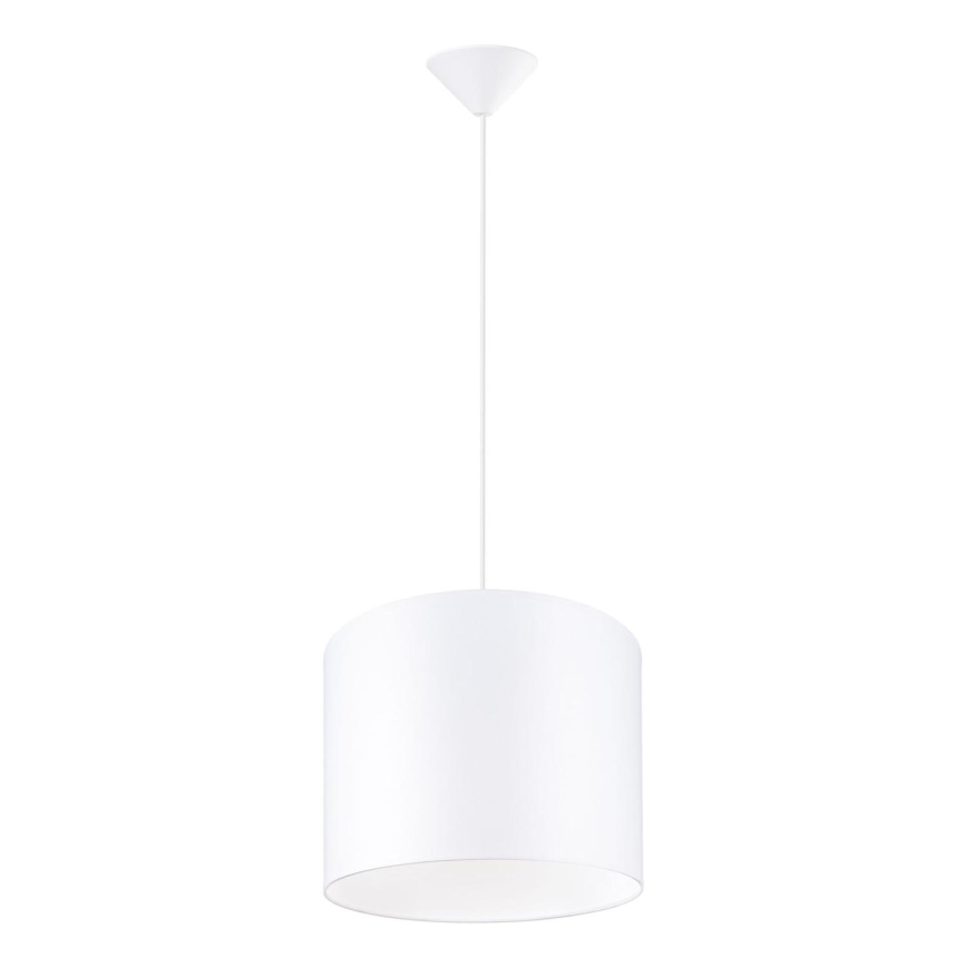 Lustra ar auklu NOVA 1xE27/15W/230V d. 30 cm balta