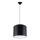 Lustra ar auklu NOVA 1xE27/15W/230V d. 30 cm melna